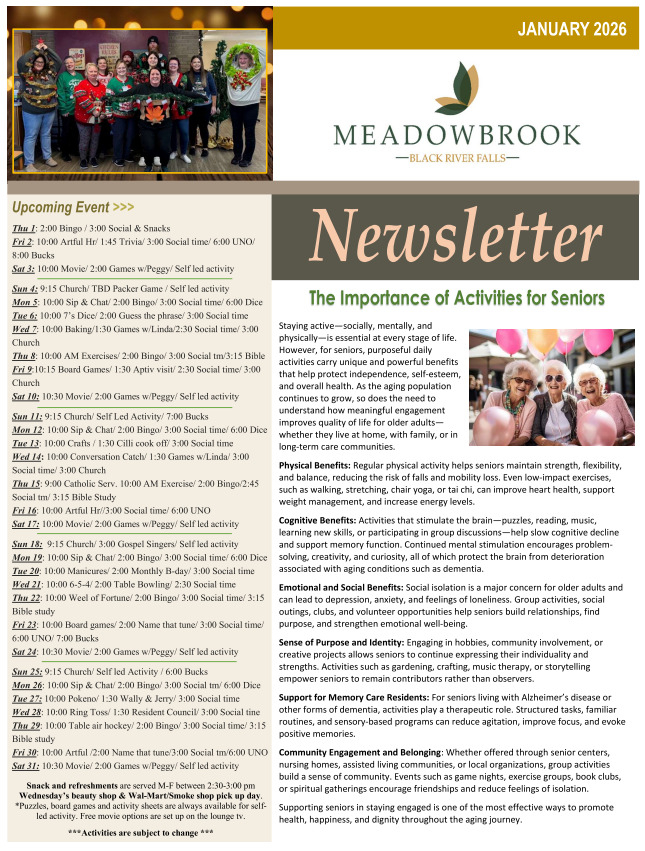 Click to open Newsletter in a new tab