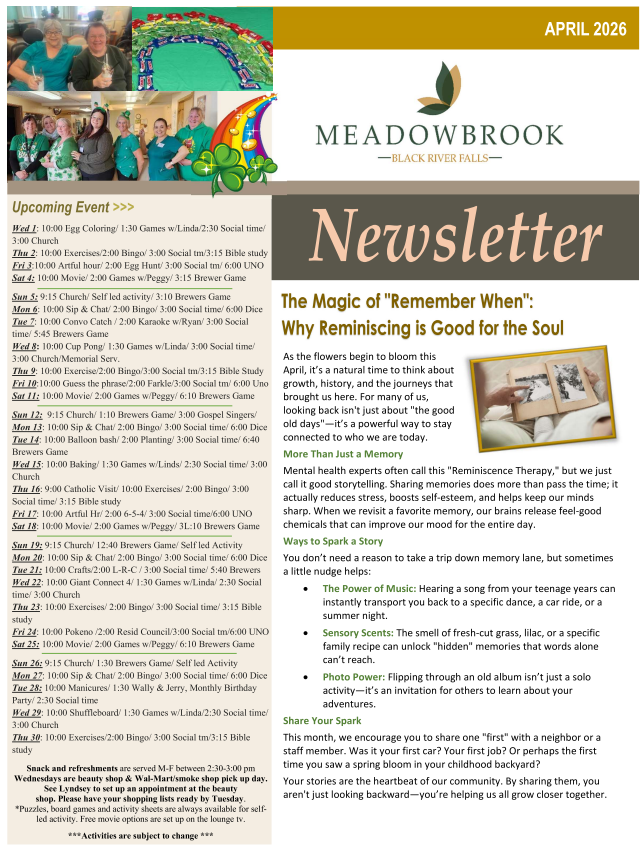 Click to open Newsletter in a new tab