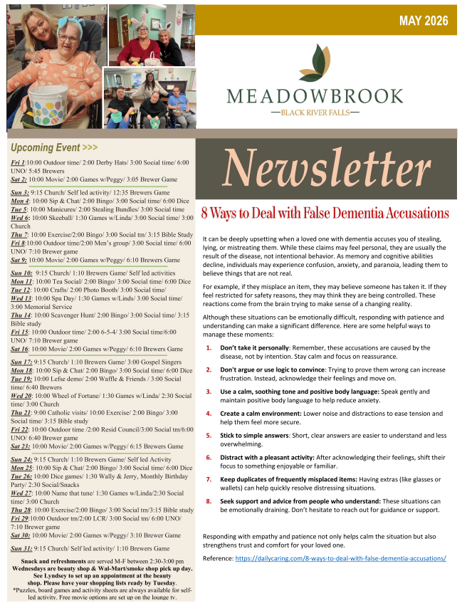 Click to open Newsletter in a new tab