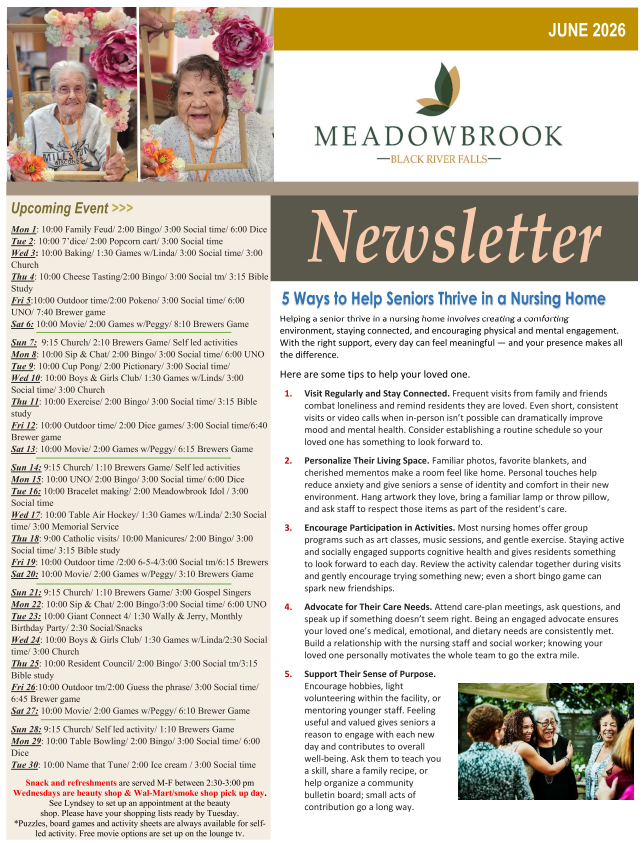 Click to open Newsletter in a new tab